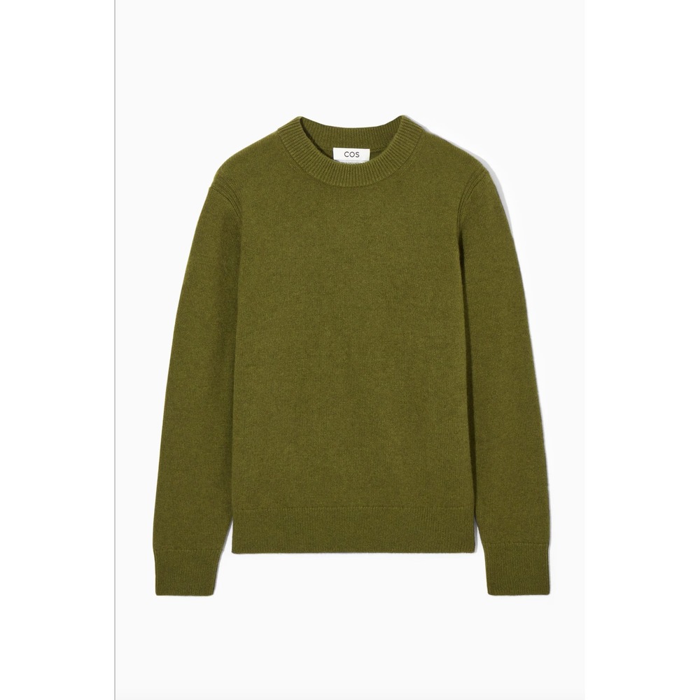 COS Cashmere Sweater Green Size S